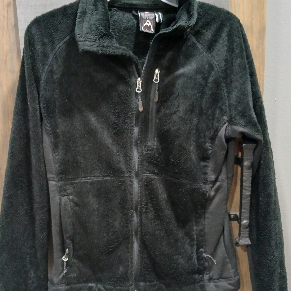 Avalanche Black Fleece Jacket